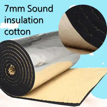 

300x100cm 7MM Car Auto Van Sound Proofing Deadening Insulation Foam Thermal Insulation Heat Sound Deaden Thermal Soundproof Pads