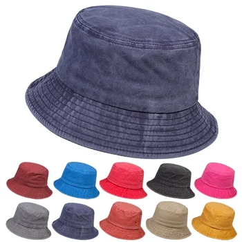 

New wild multicolor light board fisherman hat outdoor fishing sunscreen hat unisex wild bucket hat cotton casual basin hats