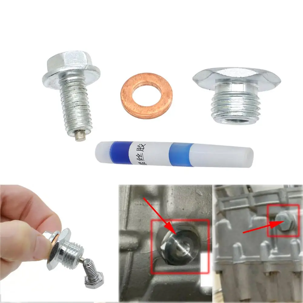 ATV Parts Repair Reducer Oil Drain Plug Bolt For Yamaha Raptor 700 / 700R SE 2006-2019 Banshee 350 Rhino 660 | Автомобили и