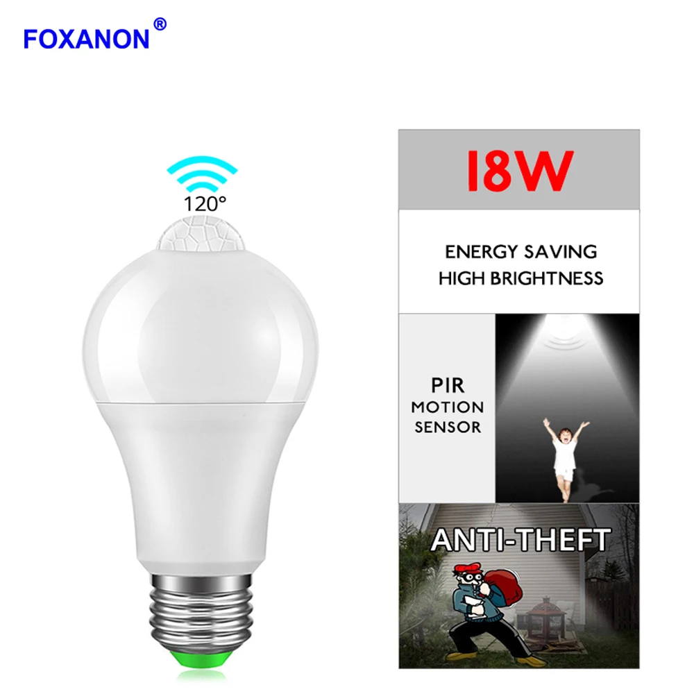 Светодиодная лампа кукуруза Foxanon E27 12 Вт 15 18 20 Вт|Светодиодные лампы и трубки| |