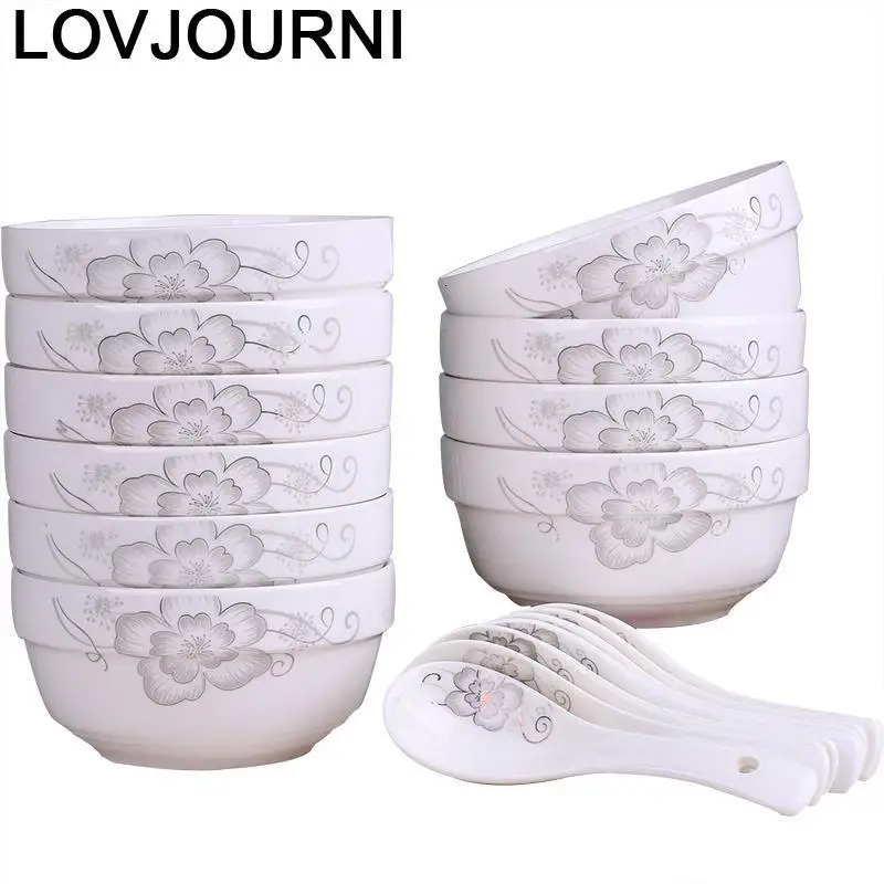Keuken Accesoires набор столовых приборов тарелка лапша фарфоровая Cuenco Cocina керамика