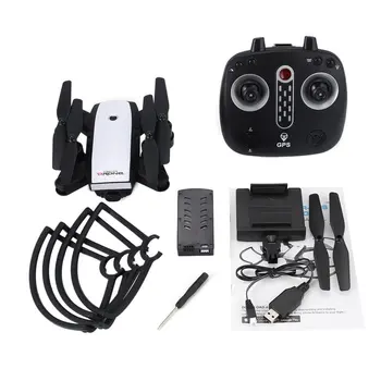 

X28 2.4G FPV Foldable Drone Smart RC Quadcopter with Adjustable Wifi Camera/720P Camera/ GPS Real-time Altitude Hold Headless