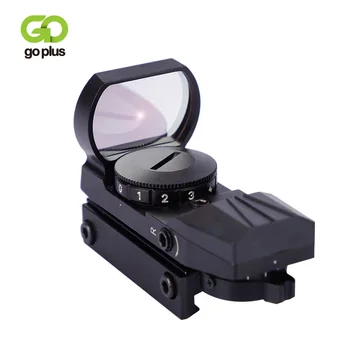 

20mm Rail Riflescopes Hunting Optics rifle Holographic Red Dot Sight Reflex 4 Reticle Tactical Scope Collimator Sight Solid lens