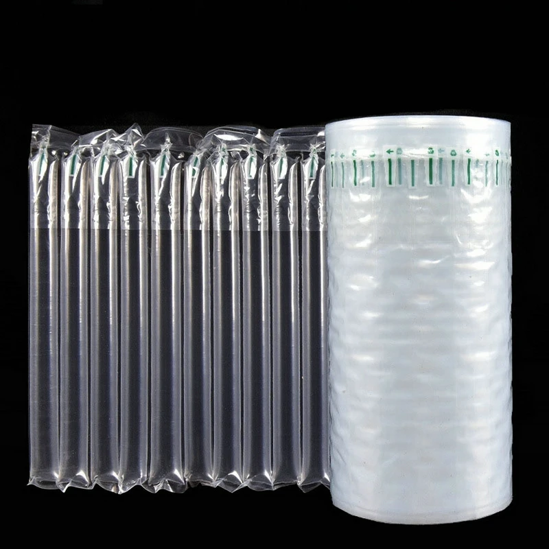 50M Inflatable Air Buffer Plastic Packaging Bump Filling Air Column Protective Bubble Bag Anti-Pressure Shock Express Mail Bags 4