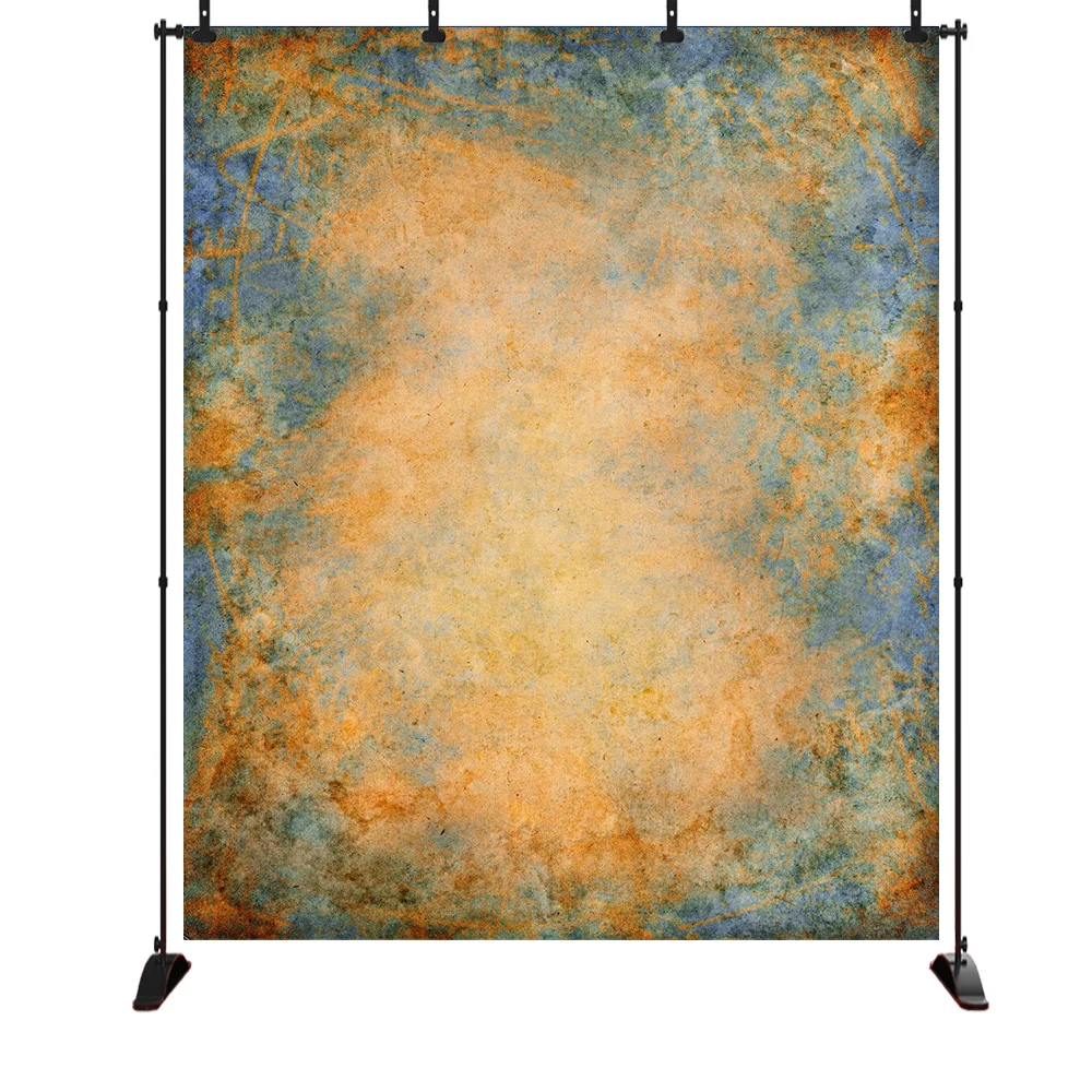 Retro mottled yellow-blue Background Portrait Camera Photography Backgrounds Custom Photographic Backdrops Photo Studio | Электроника
