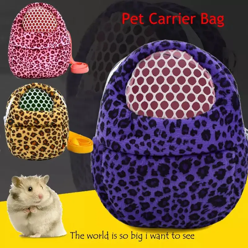 1Pc Breathable Small Animal Pet Carrier Travel Winter Warm Bag Rabbits