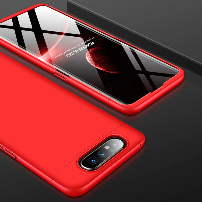 360 градусов для samsung Galaxy A90 A80 A70 A60 A50 A40 A30 A20 A10 M40 M30S M20 M10 чехол 3 в 1 жесткий защитный чехол матовый чехол