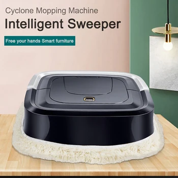 

Auto Smart Robot Vacuum Cleaner Hand Push Floor Electric Mop Machine Sweeper Rechargeable Home Automatic Floor Cleaning Machine