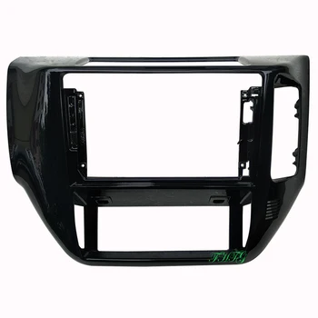 

9 INCH Car Audio Frame Car dvd Plastic Frame Fascia is suitable for 2004-2012 Nissan Patrol(Y61)(RHD,UV Black,10.1 inch