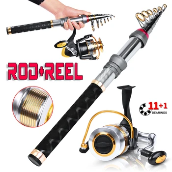 

1.5M 1.8M 2.1M 2.4M 2.7M 3.0M 3.6M M Power Telescopic Fishing Sea Rod Fishing Rod With Bait Hooks Full Kits Carbon Fiber Rod