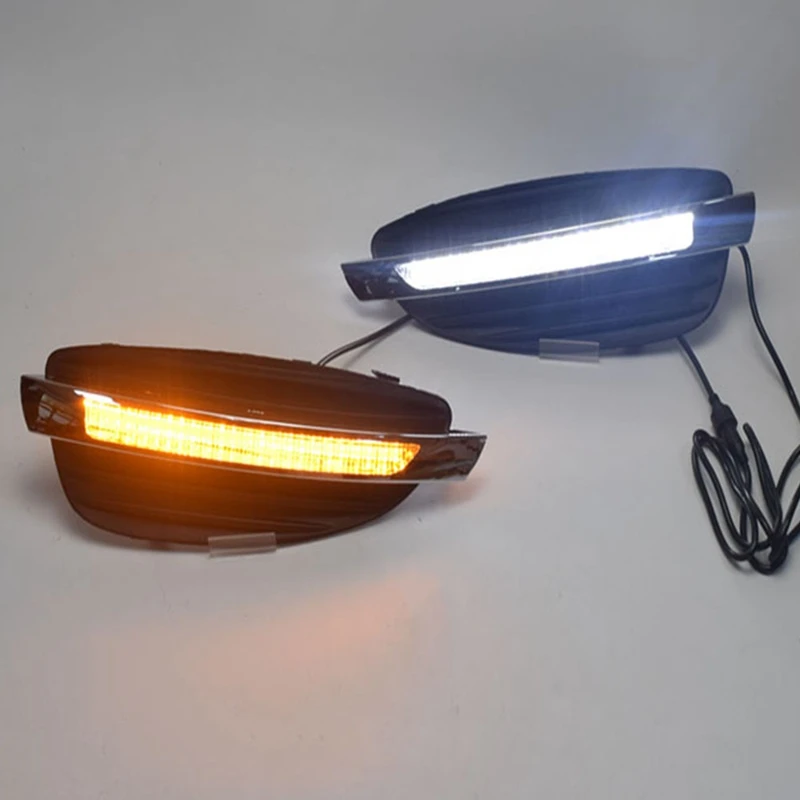 Светодиодный дневной светильник DRL, дневные ходовые огни, передний противотуманный светильник, лампа для Mercedes Benz V-Class Vito V260