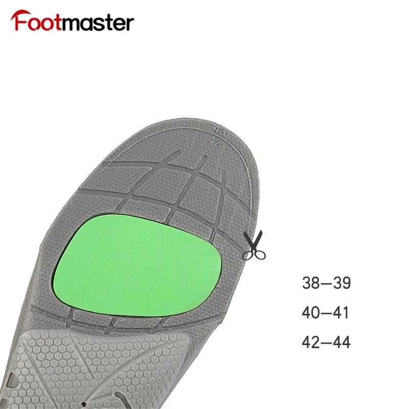 FootMaster наилучшей амортизации ортопедические вставки для подошвенный фасциит ног