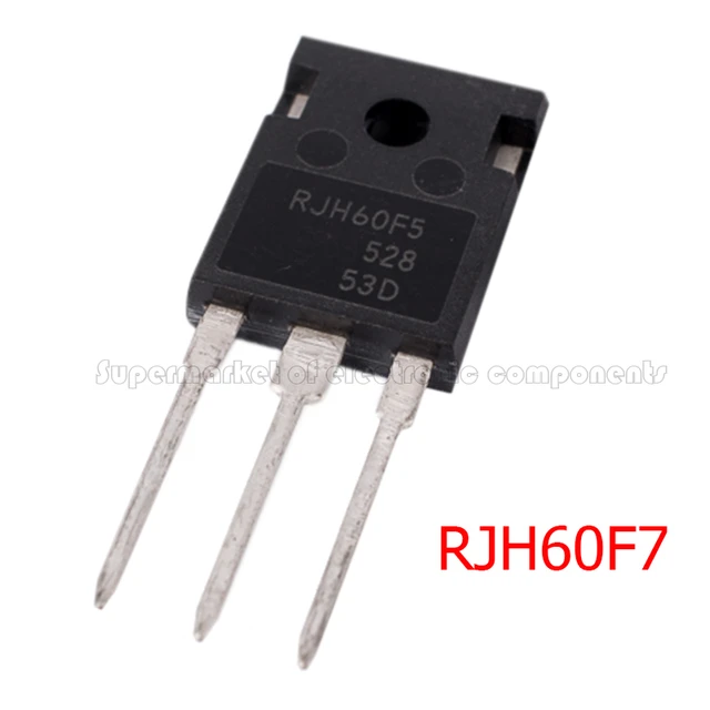 2PCS RJH60F5DPQ RJH60F5 N Channel IGBT TO-247 80A 600V original - 2