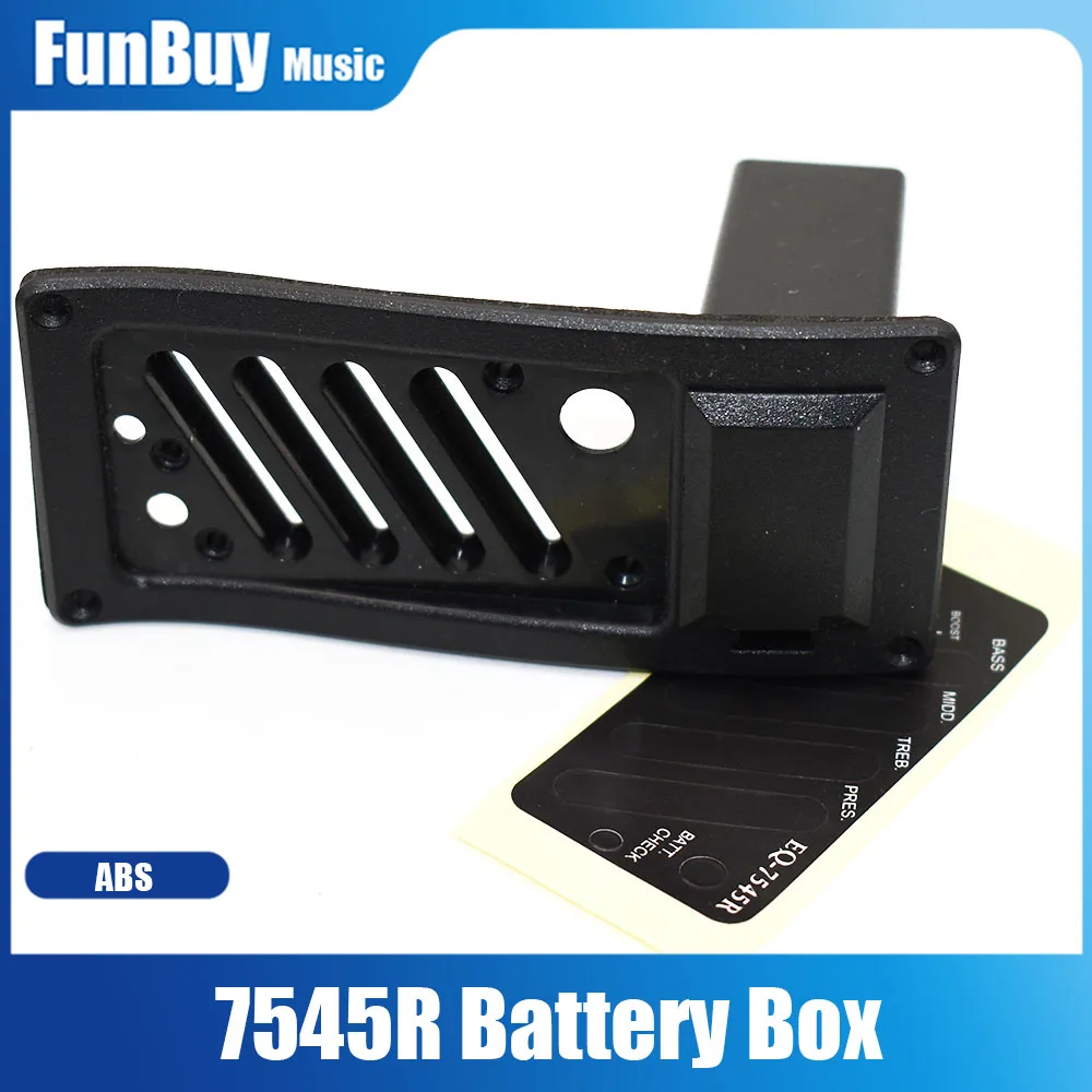 Guitar Preamp Battery Case Box for 7545R Guitar Equalizer EQ Piezo