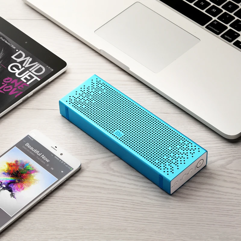 Портативный беспроводной USB Bluetooth динамик XIAOMI Mi металлическая Беспроводная