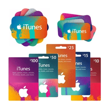 

US Apple itunes Gift Card Recharge Redeem Gift Card 5/10/15/20/25$ for Games Music Movies TV Shows