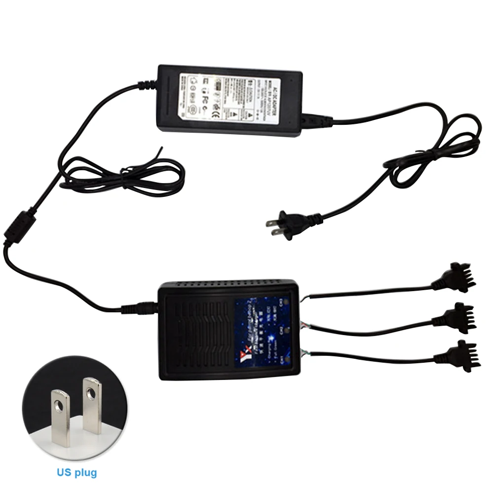 

Indicator Light Portable 3 In 1 Easy Use Home Outdoor Accessories Charger Balance Fast Stable Adapter For Parrot Bebop 2 Drone