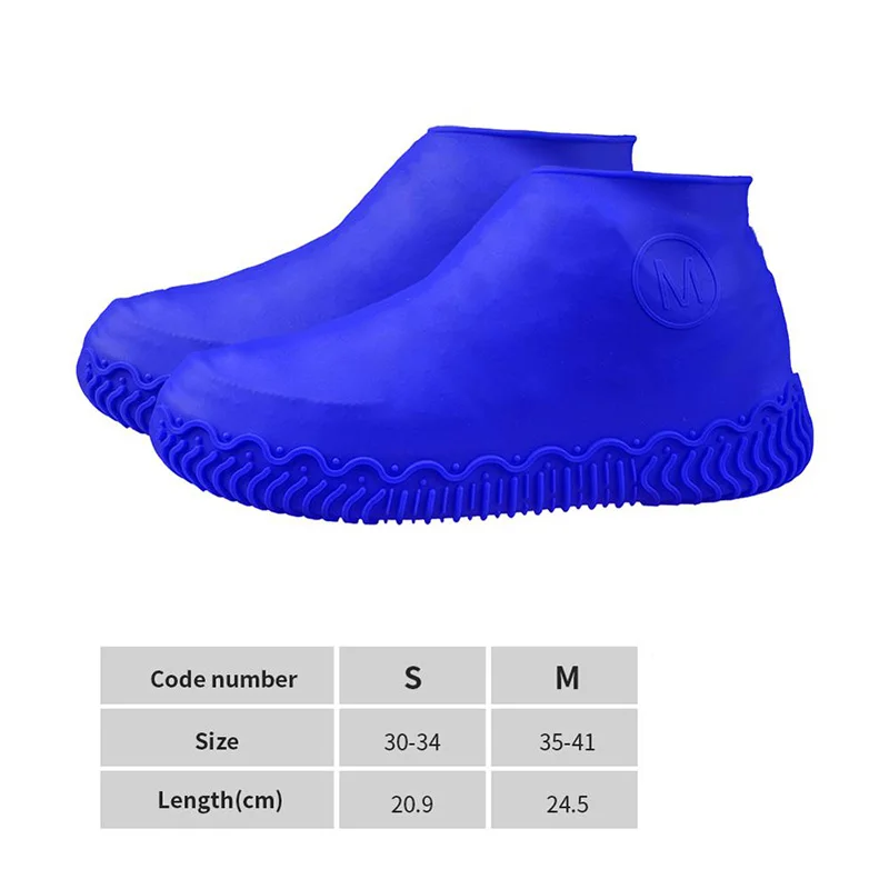 Водонепроницаемые бахилы Cubre Zapatos Impermebles силиконовые чехлы для обуви защита от