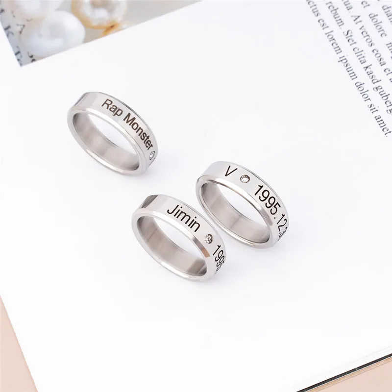 BTS Jewelry Rings