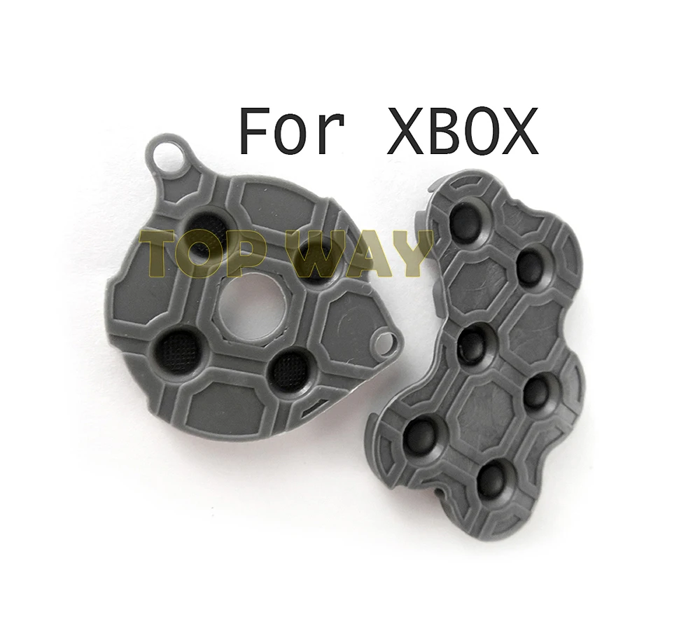 200Sets Conduttivo In Gomma Di Silicone Pulsante Contatto Pad Abxy Riparazione Per Xbox Gen 1St Adesivo Conduttivo Controller