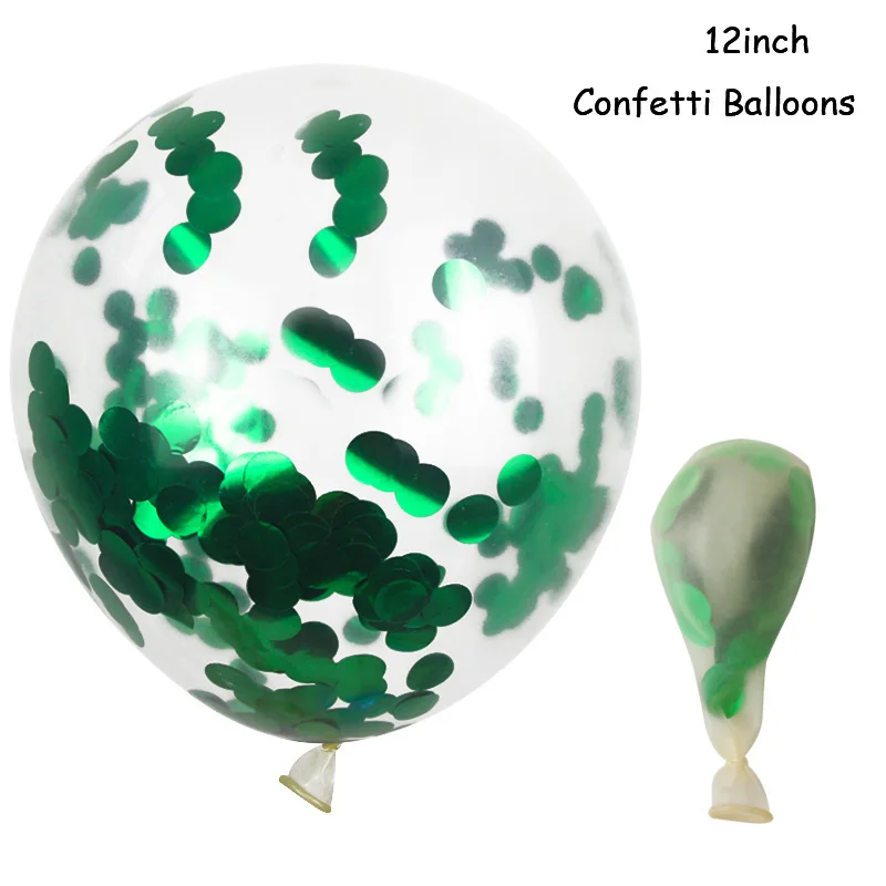 Green 30/50/100 штук Хромированные Металлические латексные воздушные гелиевые шары Globos конфетти для воздушных шаров Baby Shower одежда для свадьбы, дня рождения украшения для детей - Цвет: Green