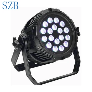 

18x10W LED RGBW 4in1 IP65 Waterproof Par Light for Wedding Concert Outdoor Stage Par Cans Light/SZB-PL1810