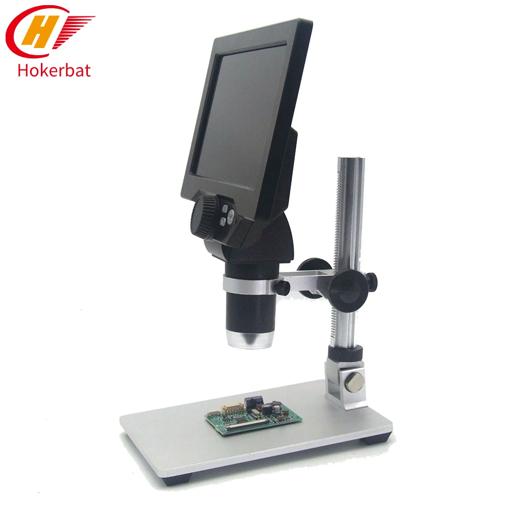 

HD 7 Inch 1200X Digital Microscope Electron Microscope Cell Phone Maintenance Microscope