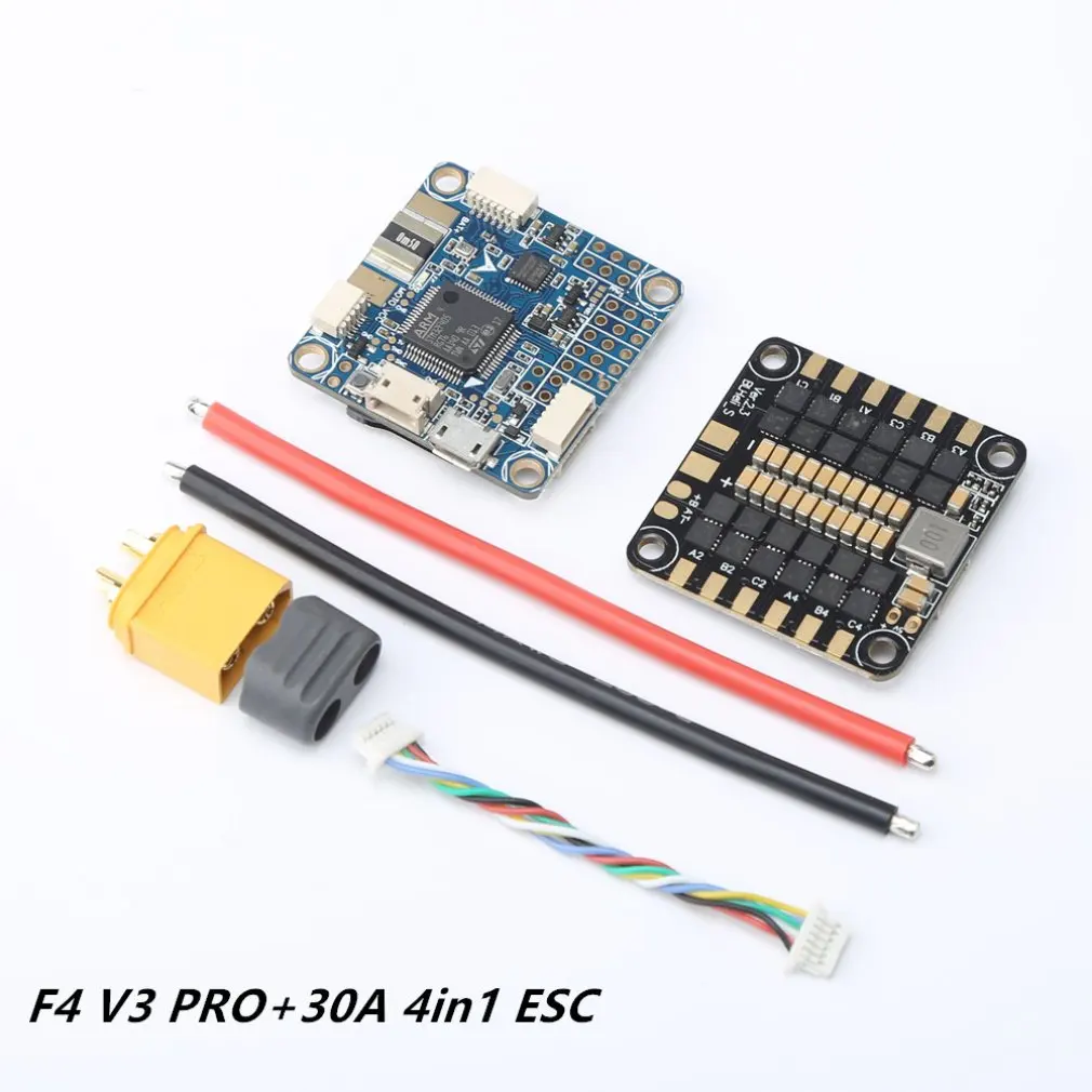 F4 V3S/F4 V3 плата контроллера полета встроенный барометр Osd для гонок Fpv Quadcopter Rc Drone/