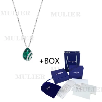 

MULIER 2019 SWA New GEOLOGIST PEAR Pendant Send Girlfriend Mother High Quality Jewelry 5255501