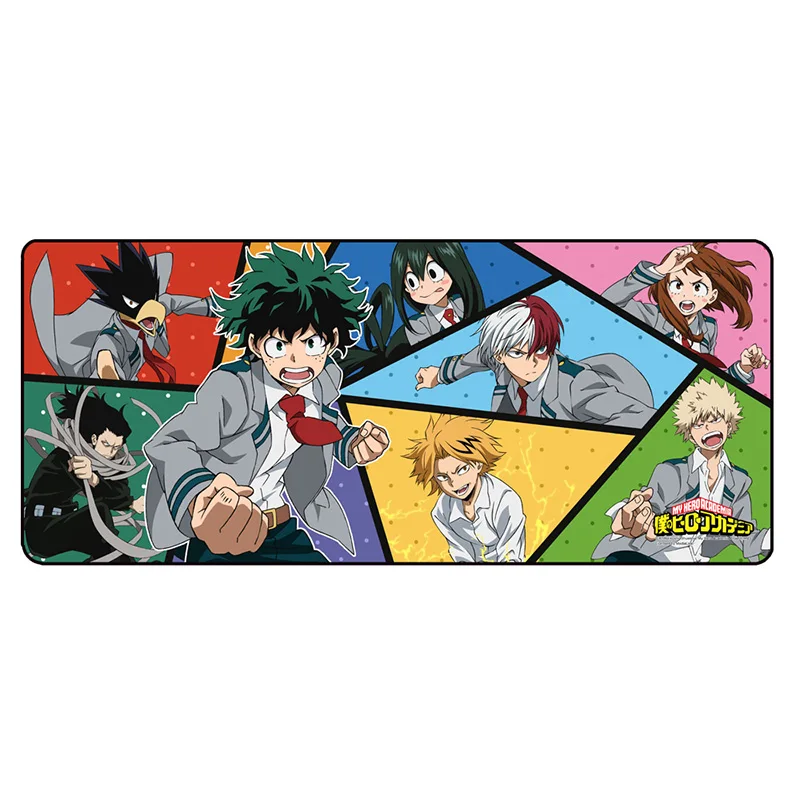  Cosplay Anime My Hero Academia mouse pad Environmental protection rubber Table mat Computer Desk Mo