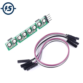 

RGB LED UART TTL Programmable Controller Full Color LED Lamp Driver Module WS2812B WS2811