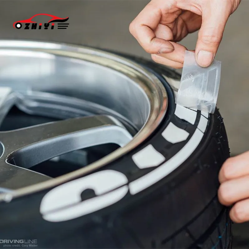 Автомобильные буквы подходят для наклеек NITTO установленных на шинах украшения