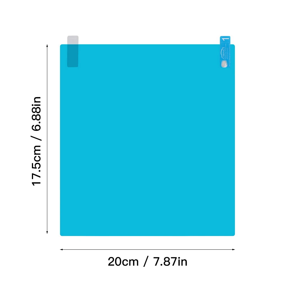 2 шт./компл. боковое окно автомобиля защитная пленка анти-туман мембрана анти-блики Водонепроницаемый непромокаемый автомобильный Стикеры совсем прозрачную пленку
