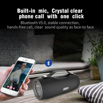 

S29 Portable Bluetooth Speaker Outdoor Wireless Subwoofer+Flashlight+Power Bank Brand New And High Quality