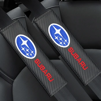 

2pcs New Arrival Carbon Fiber Protection Cover auto fit For Subaru Impreza Forester Tribeca XV BRZ accessories