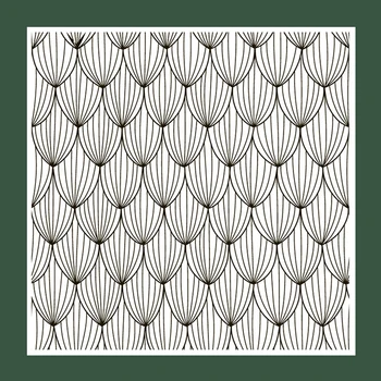 

ZATWBS Elliptical texture Clear Stamps For DIY Scrapbooking/Card Making/Album Decorative Rubber Stamp Crafts