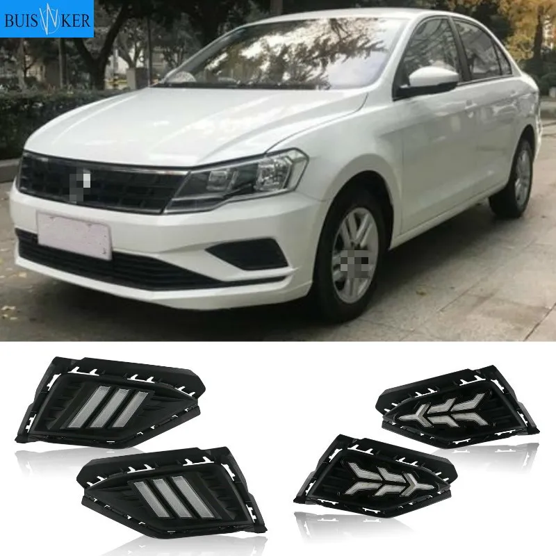 

Для VW Jetta 2017-2019 светодиодный DRL Габаритные огни с провода жгута