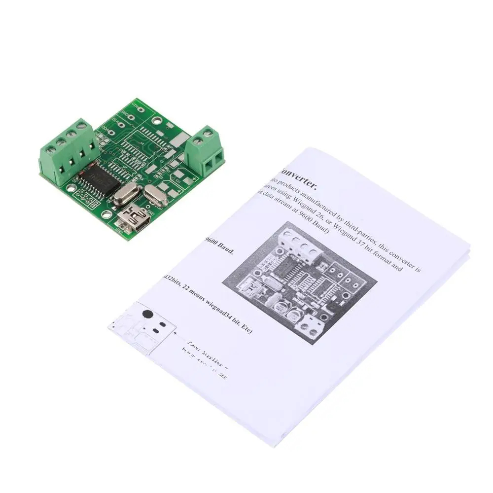 Управление доступом конвертер Wiegand в USB автоматически различает формат wiegand преобразование в интерфейс USB