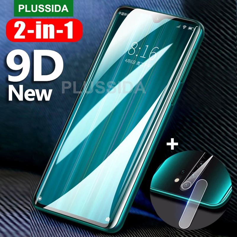 2 в 1 стекло для xiaomi redmi note 8 pro защита экрана камеры на Pro Xiomi Mi Note8 8T Len защитное