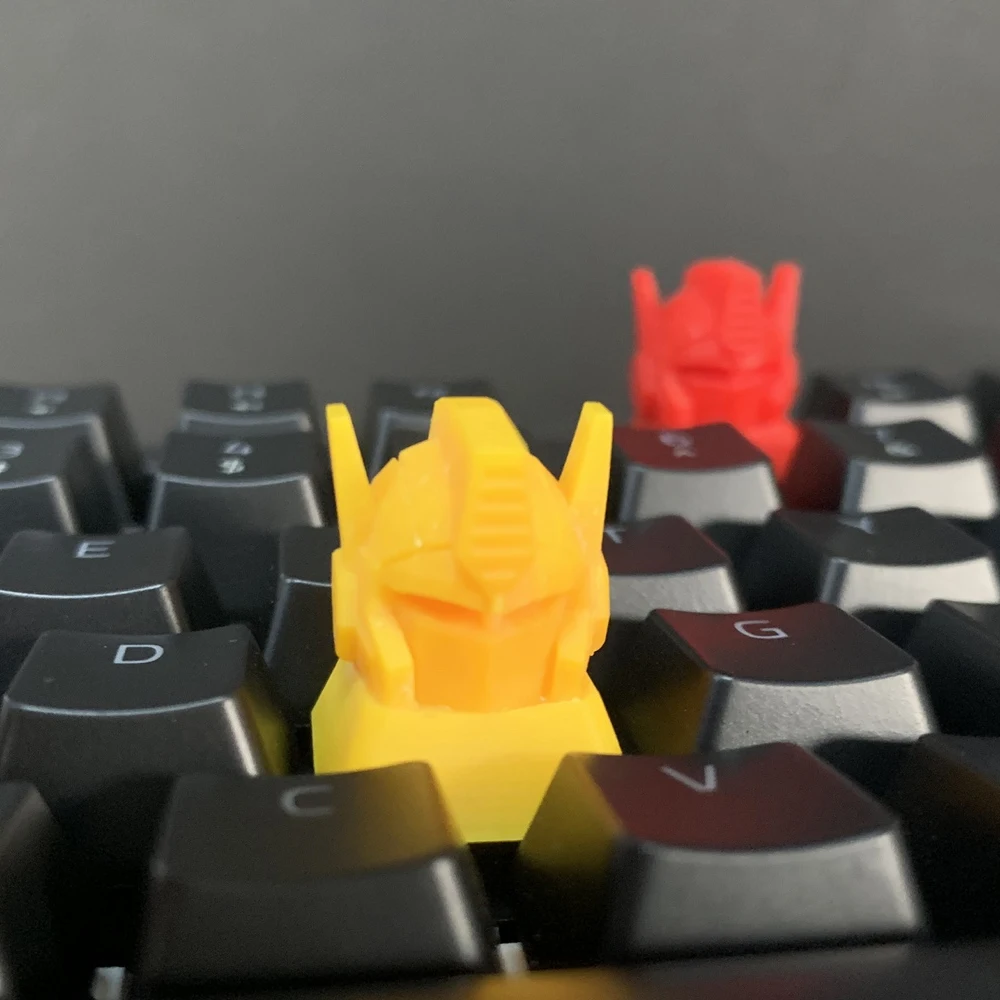 

1pc DIY Resin Keycaps For Cherry Mx Switch Mechanical Game Keyboard White Black Red Yellow Color Keycaps