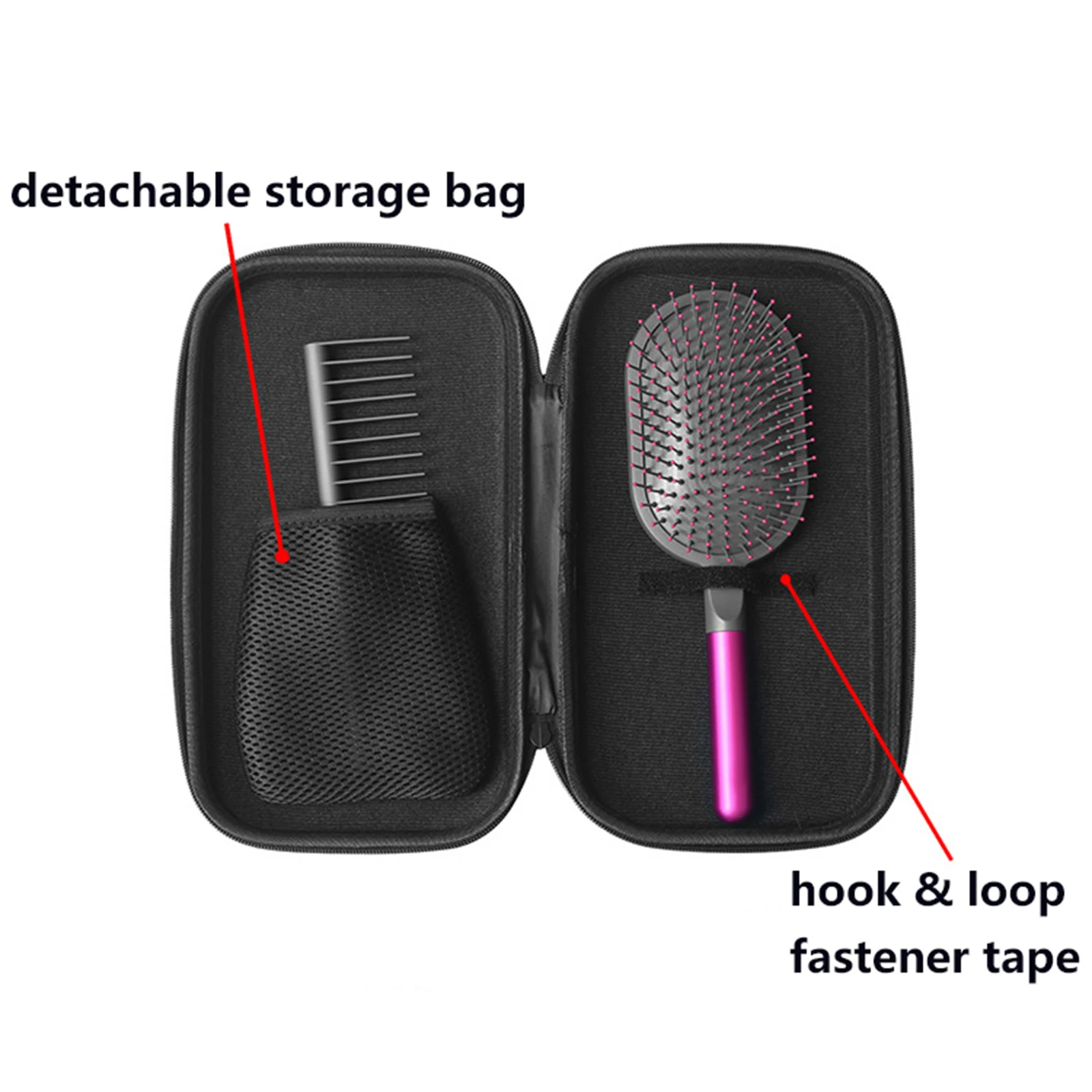 

Protective Case for Dyson Wide Tooth Comb and Airbag Comb Portable Storage Bag Carry Case