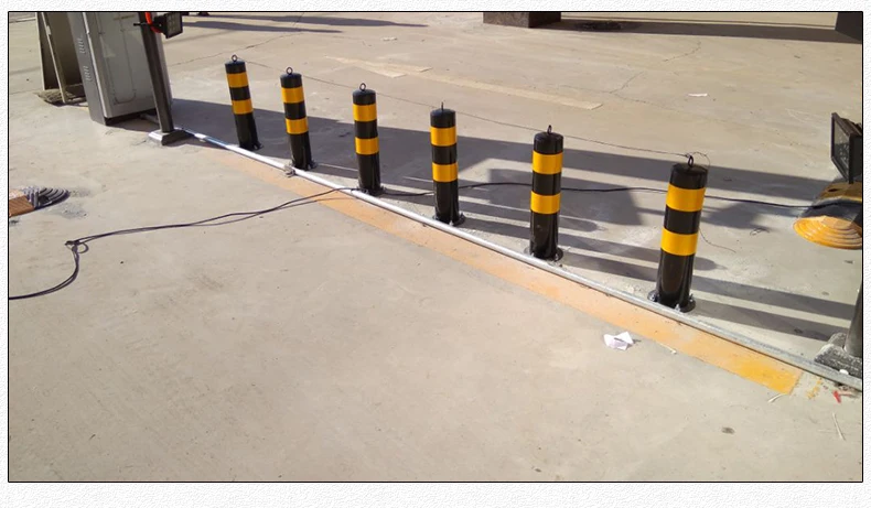 GALO на заказ стальная труба утолщение безопасности предупреждающая колонна парковочная колонна дорожное ограждение фиксированная колонна изоляционная сигнальная лента