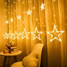 

LED Icicle String Lights Christmas Garland Outdoor Home for Christmas Decorations for Home New Year 2022 Christmas Ornaments