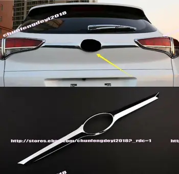 

Car modification Car accessories Chrome Tailgate Trunk Hatch Trim Bezel Cover Trim For 2015-2016 Hyundai Tucson