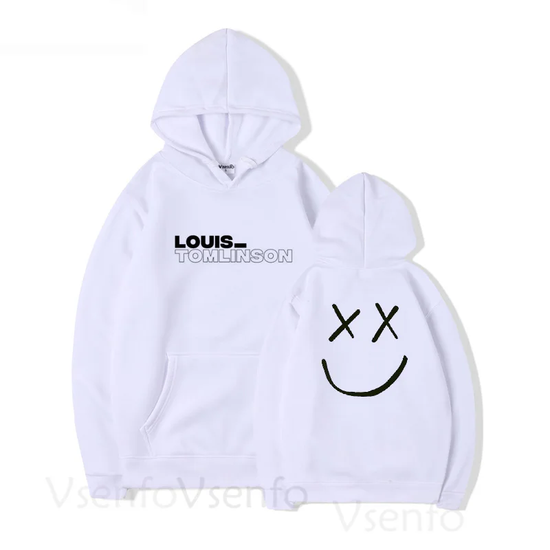 Louis Tomlinson Smiley Viso Felpe Degli Uomini Delle Donne di Harajuku  Steetwear Con Cappuccio Harry Styles Merchandising Felpe Abbigliamento  Donna|Hoodies \u0026 Sweatshirts| - AliExpress