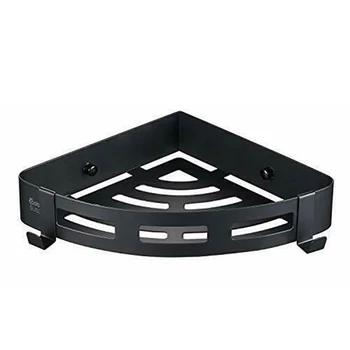 

1pc Bathroom Corner Shower Shelf Triangle Caddy Brushed Organizer Rack Toilet Rack Drain Fast Corner
