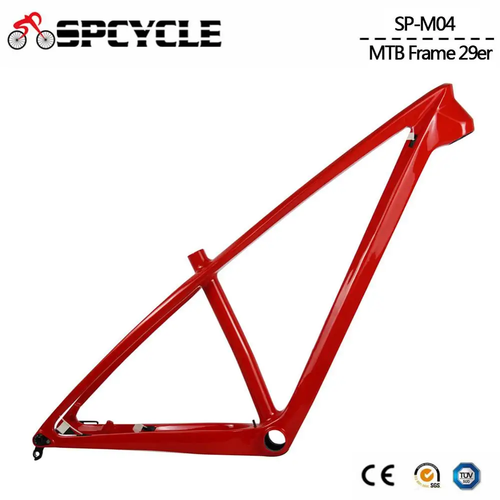Карбоновая рама Spcycle для горного велосипеда 27 5 er 29er карбоновая 142*12 мм через ось
