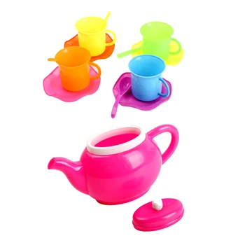 

Kids Simulation Tea Set Toys Puzzle Play House Toys ABS Plastic Environmental Protection Material For The Kids Gift