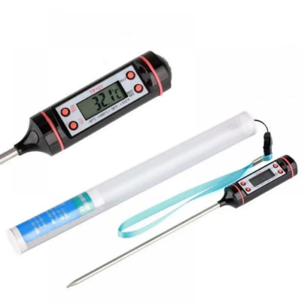 Digital Kitchen Thermometer Electronic Cooking Food Probe Water Milk Meat Wireless for Bbq Home