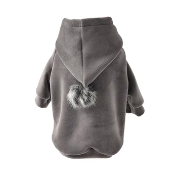 

Soft Decorative Pet Hoodie Warm Festival Doggy Apparel French Bulldog Outfits Costume Dog Clothes Puppy Autumn Winter Cute